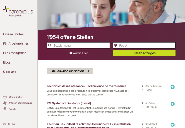 Stellensuche Careerplus